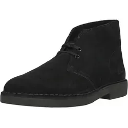 Clarks Unisex Desert Bt Evo Boot, Black SDE, 47 EU - Herren-Schnürhalbschuhe mit atmungsaktiver Textil-Doublure für Komfort. Die amovible PU-Sohle bietet optimalen Halt, während die langlebige Gummisohle für exzellente Traktion sorgt.