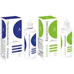 WÖHLK AUFBEWAHRUNG A 45ml und REINIGER R 15ml Probe und Urlaubspack