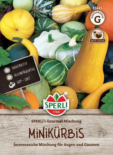 Mein schöner Garten DE SPERLI SPERLI's Minikürbis 