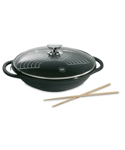 Berndes Wok Vario Click Induktion, 32 cm – Vielseitige Wokpfanne