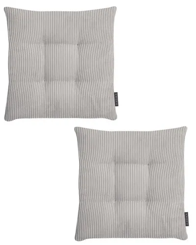 Magma Heimtex Stuhlkissen 2er Set Inga - Stuhlkissen Inga 2er Set – Hochwertiger Cordstoff für optimalen Sitzkomfort, ideal für Esszimmer und Garten. Made in Germany, pflegeleicht und langlebig.