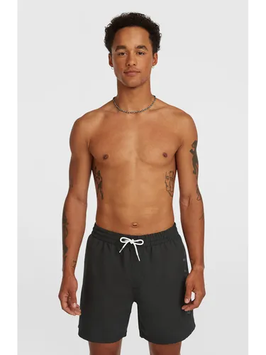 O'Neill Logo 16'' Swimshorts - Herren Badehose in Schwarz - Stylische O'Neill Logo 16'' Swimshorts für Herren, ideal für Wassersport. Mit elastischem Bund für optimalen Tragekomfort und schnelltrocknendem Material aus 50% recyceltem Polyester.