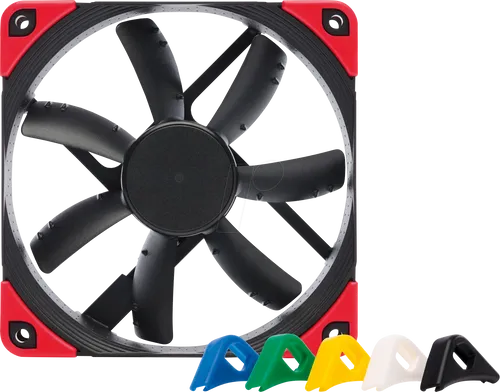 Noctua NF-S12A PWM Chromax.black.swap - 120mm Gehäuselüfter - Gehäuselüfter 120 - 140 mm mit hervorragender Volumenstrom-Effizienz, austauschbaren Anti-Vibrations-Pads in 6 Farben und über 100 Auszeichnungen für erstklassige Leistung.