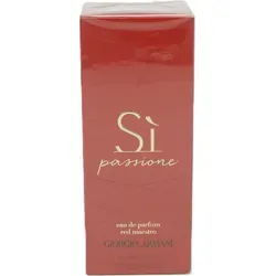 Giorgio Armani Si Passione Red Maestro Eau de Parfum 100 ml - Damenduft mit fruchtig süßer Duftrichtung, ideal für selbstbewusste Frauen, die ihre Leidenschaft ausdrücken möchten.