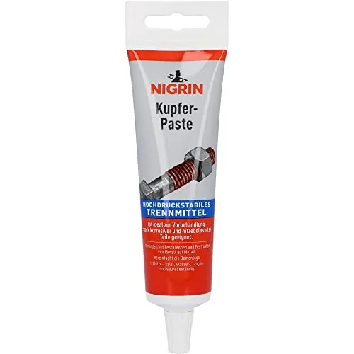 NIGRIN RepairTec Kupferpaste, hochdruckstabil, hitzebeständig, ideal zur Vorbehandlung, 100 g