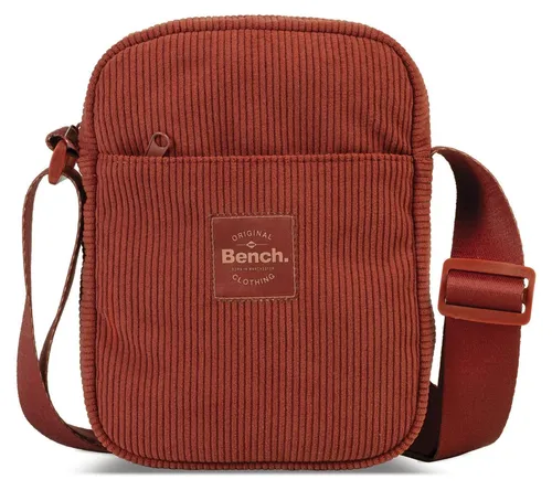 Bench. Umhängetasche Crossbody Bag im Cord-Design - Stylische Umhängetasche im modernen Cord-Look, ideal für den Alltag. Mit verstellbarem Schulterriemen und praktischem Zipper für Ihre Essentials.