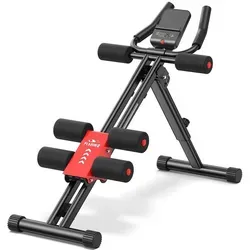 FLYBIRD Verstellbarer Bauchtrainer – Faltbares Fitnessgerät für Zuhause