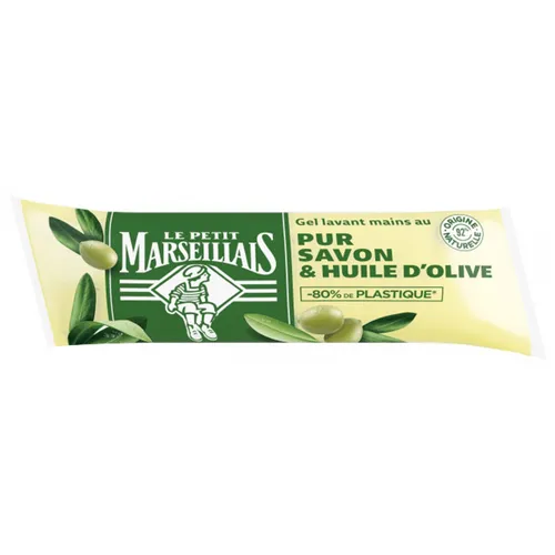 Le Petit Marseillais Gel Lavant Mains Pur Savon & Huile D'Olive Eco-Recharge 250