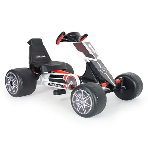 INJUSA Go Kart Mercedes Benz – Kinderfahrzeug mit Pedalen für 2-4 Jahre