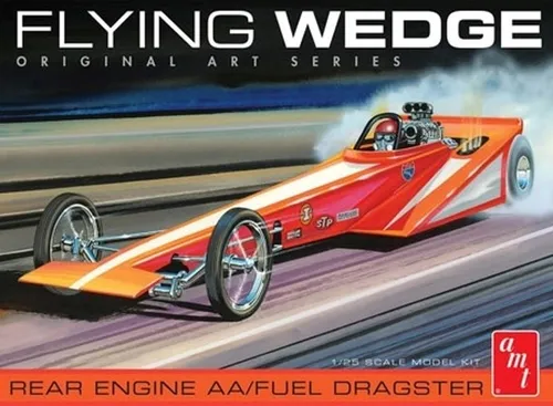 Kunststoffmodell - Flying Wedge Rear Engined AA/Fuel Dragster - AMT 927 1/25