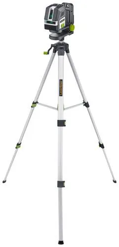 LASERLINER Lasermessgerät PocketCross-Laser 2G Set - Messgeräte mit präziser Messgenauigkeit von 0,3 mm/m, ideal für Heimwerker und Profis. Inklusive Lasersichtbrille und Zubehör für eine einfache Handhabung.