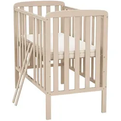 Baby-Delux Beistellbett Compact 100x50cm Kaschmir-Beige