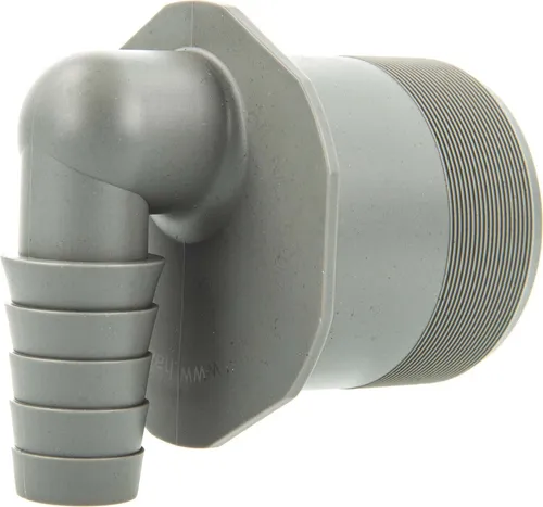 Schlauchanschluss Schlauchnippel DN 50, 90° gewinkelt