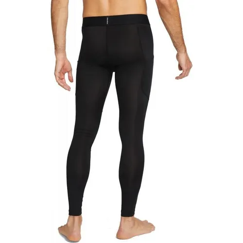 Nike Herren NP DF Leggings XL, Black/White - Dri-FIT Fitness-Tights für Herren, atmungsaktiv und komfortabel, ideal für Sport und Training.