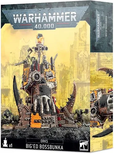 Games Workshop - Warhammer 40.000 - Orks: Big 'Ed Bossbunka - Tabletop Spiele, beeindruckendes Modell für Sammler und Spieler mit detailreicher Gestaltung und einzigartiger Spielmechanik.