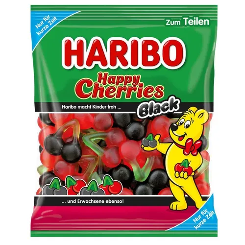 Haribo Happy Cherries Black 175g