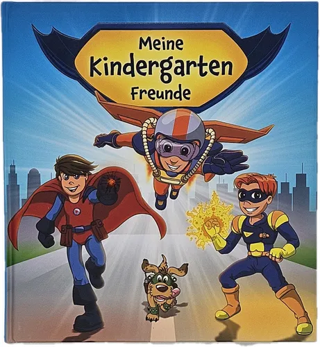 Freundebuch Kindergarten: Pferde, Dinos, Superhelden, Unterwasser FREIE Auswahl