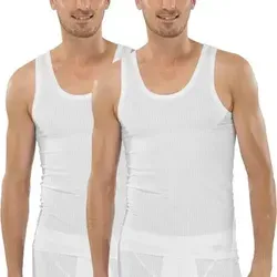 Schiesser Herren 2 Pack Ohne Arm von Schiesser