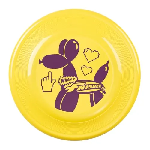 Wham-O Frisbee Fastback Flugscheibe, 23.75 cm Hundefreundliches leichtes Spielzeug für Kinder Jungen Mädchen ab 5 Jahren und professionelle Spieler Outdoor Strand Park Garten Spiel - 100g