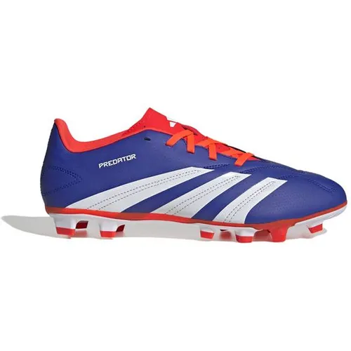 ADIDAS Herren Fussball-Rasenschuhe Predator Club FxG - Fußballschuhe mit Synthetik-Obermaterial für Komfort und präzise Schüsse. Ideal für das Spiel auf Rasen, mit recycelten Materialien für nachhaltigen Fußballsport.