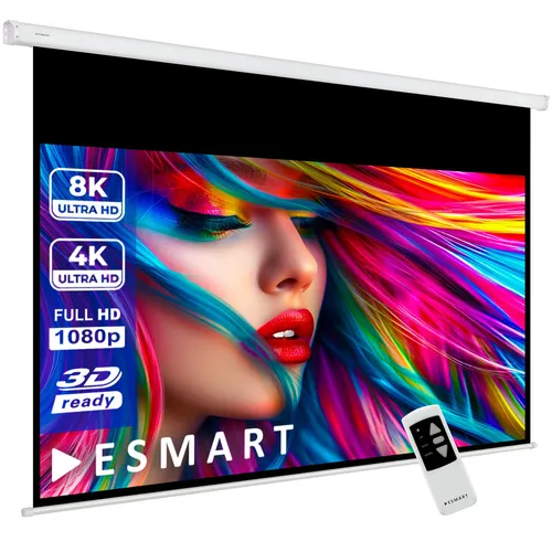 ESMART Professional MIMOTO Motor-Beamer-Leinwand 259 x 162 cm (120