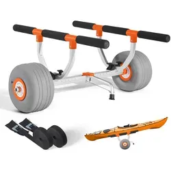 VEVOR Kajakwagen 158kg – Robuster Bootswagen mit PU-Reifen von Vevor