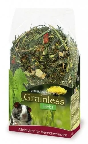JR Grainless Herbs Meerschweinchen 400 g (6er Pack)