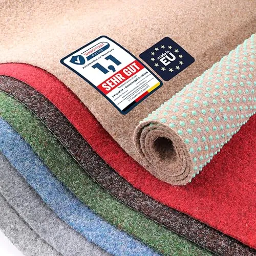 Primaflor Rasenteppich GREEN Meterware mit Noppen | Beige