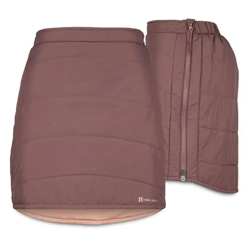 Heber Peak – Thermorock Damen Women’s LoblollyHe. III Padded Skirt – Warmer Kunstfaserrock Stepprock isolierend & atmungsaktiv – Wanderrock mit elastischem Bund & seitlichem Reißverschluss
