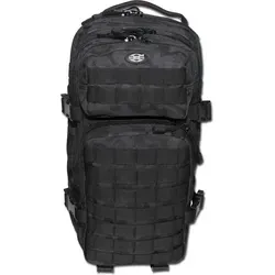 US Rucksack, Assault I, night camo, Größe 45 x 25 x 20 cm - Schwarz