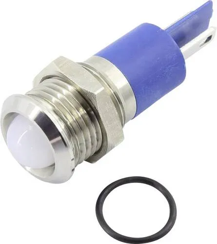 Produktbild TRU COMPONENTS 1605980 LED-Signalleuchte Weiß 24V DC/AC 350 mcd