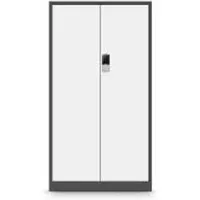 Aktenschrank mit Zahlenschloss C003 - Sicherer Metallschrank für Ihr Büro - Büro-Aktenschränke mit Rollen, pulverbeschichteter Stahlschrank mit Zahlenschloss für maximale Sicherheit und Ordnung, ideal für Archive und Verwaltungen.