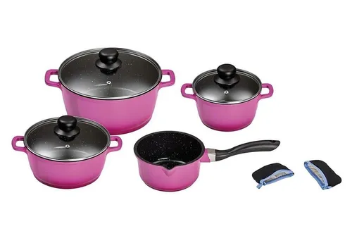 King Topf-Set 7-teilig in Lila