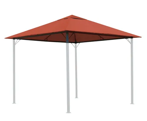 Quick Star Pavillon-Ersatzdach 3x3m in Rotorange in rot von Quick-Star