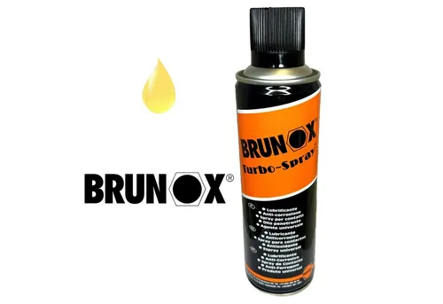 Brunox Fahrrad-Montageständer BRUNOX TURBO-SPRAY 5in1 Allzweck Pflege Service Reinigen Öl 400 ML
