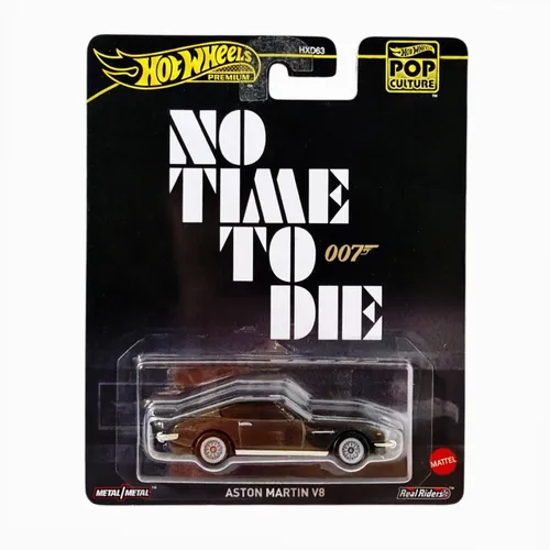 Hot Wheels Premium Aston Martin V8 007 James Bond No Time To Die Pop Culture