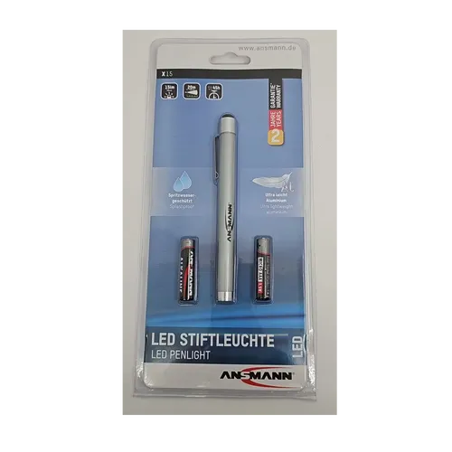 ANSMANN LED Stiftleuchte X15 Taschenlampe Inspektionslampe Arbeitslampe Werkstat
