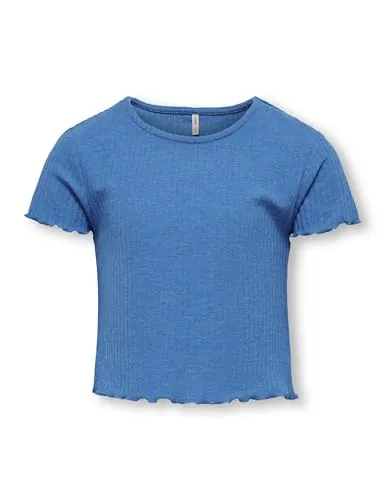 KIDS ONLY T-Shirt KOGNELLA (1-tlg) edel, sehr weich blau 110/116 EU