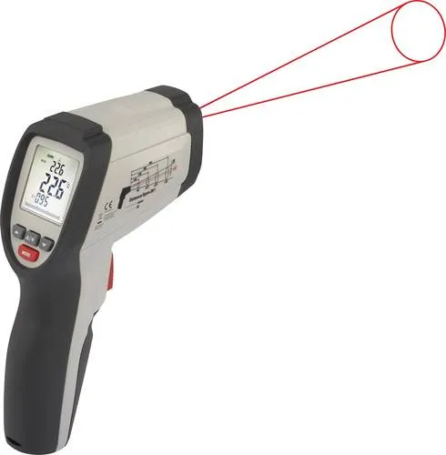 VOLTCRAFT IR 800-20C Infrarot-Thermometer - Elektrische Messgeräte, präzises Pyrometer mit 20:1 Optik zur kontaktlosen Temperaturmessung von -40 bis +800 °C. Ideal für Werkstatt und Industrie.