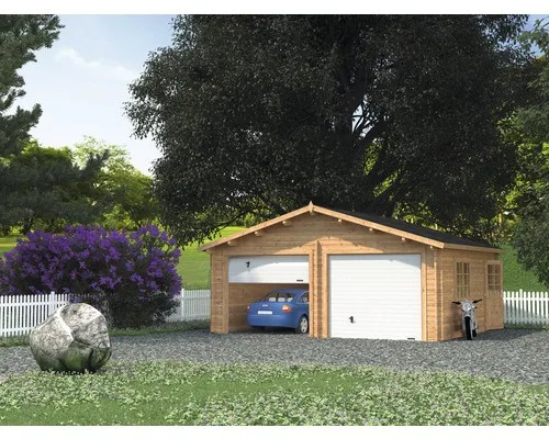 Doppelgarage Palmako Roger 28,4 m² mit Sektionaltoren