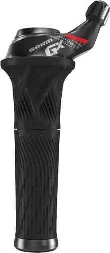 SRAM 00.7018.207.001 Drehgriffschalter GX 2-f. rechts, schwarz - Citybikes - Hochpräziser Drehgriffschalter mit X-Actuation Technologie für schnelles und präzises Schalten, ideal für leistungsorientierte Mountainbiker.