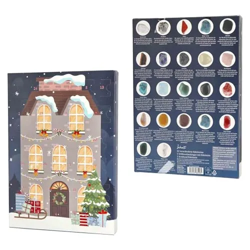 Produktbild HAC24 Adventskalender Edelstein Advents Kalender (24-tlg)