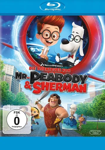 Die Abenteuer von Mr. Peabody & Sherman (DreamWorks) # BLU-RAY-NEU