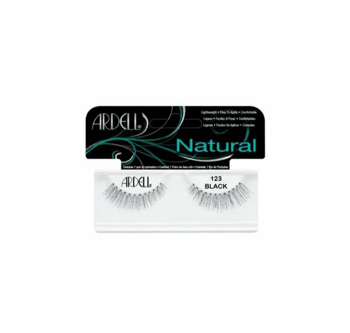 ARDELL Einzelwimpern Natural Pestañas 123-Black 1 U