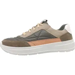 Legero Damen Sprinter Sneaker Giotto 4510, 38 EU - Damen-Sneaker mit stylischer Velours-Textil-Kombination, herausnehmbarer Einlegesohle und atmungsaktivem Bambusfutter für optimalen Komfort und Halt.