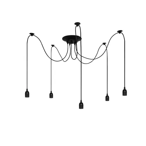 Deckenleuchte Pendelleuchte spider ARANEA 5xE27 schwarz EDO777188 EDO