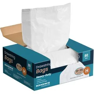 Müllbeutel Weiß von SONGMICS