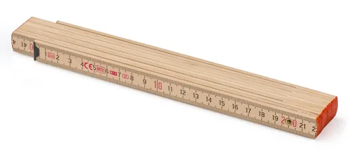Produktbild Metrie Zollstock 2m Block 72, Natur, mit Polyamid-Gelenken