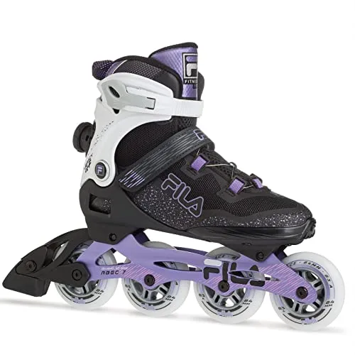 FILA Skates 010622085 Legacy QF Inline Skate Damen Lady Black/Violet Größe 40.5