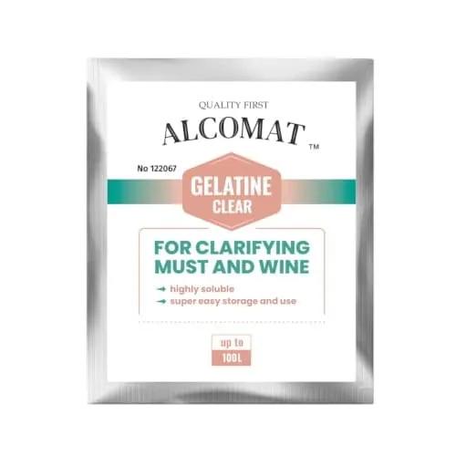 Alcomat Klärungsmittel – Gelatine Pulver Wein von Alcomat